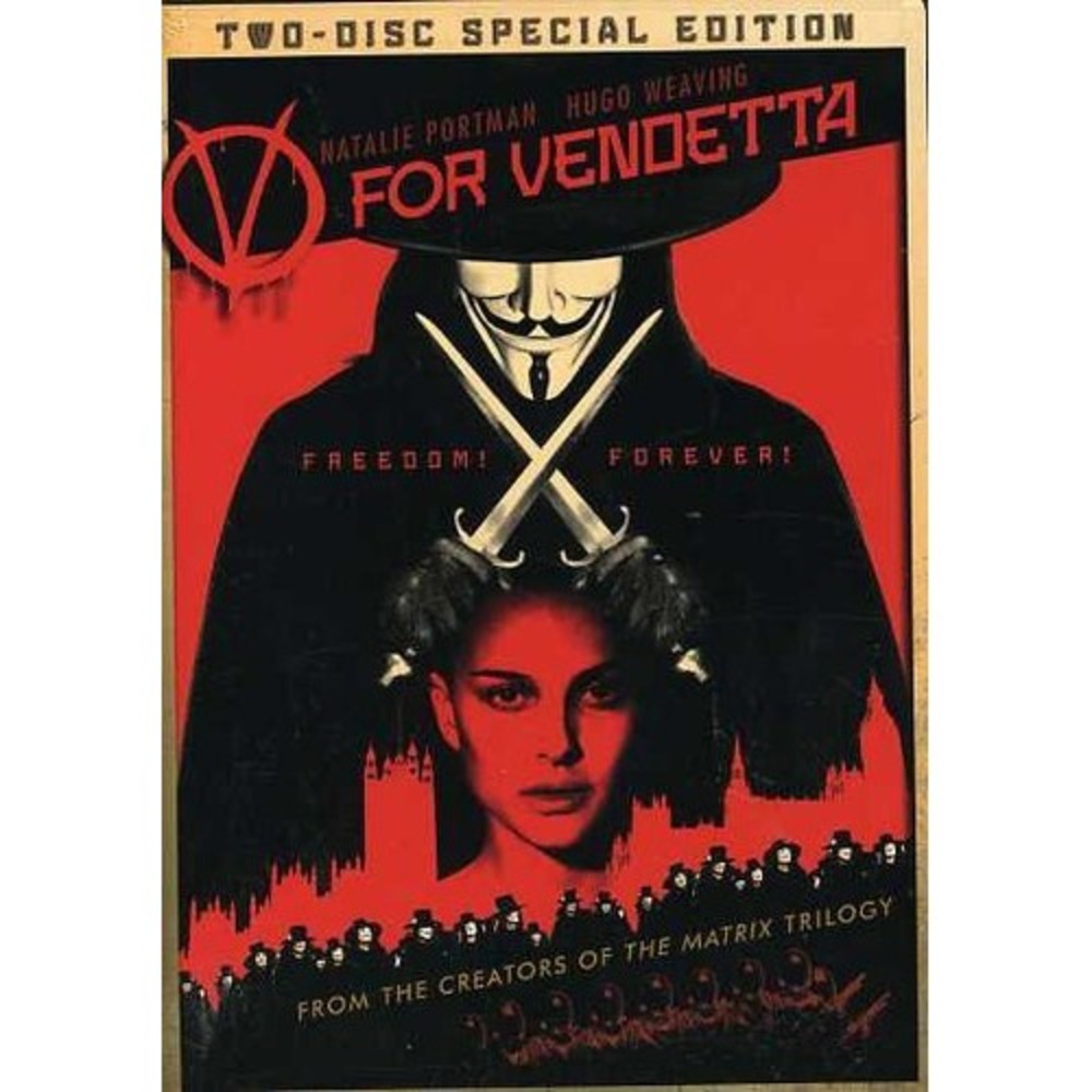 V for Vendetta (DVD, 2006) W SLIPCOVER 2 Disc Special Edition